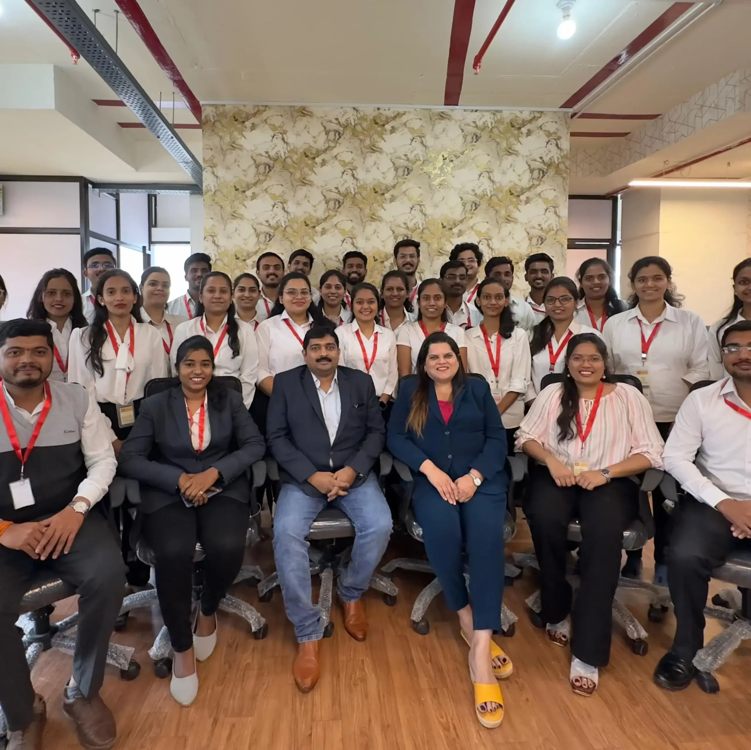 Team Mprex meeting at the new branch inauguration